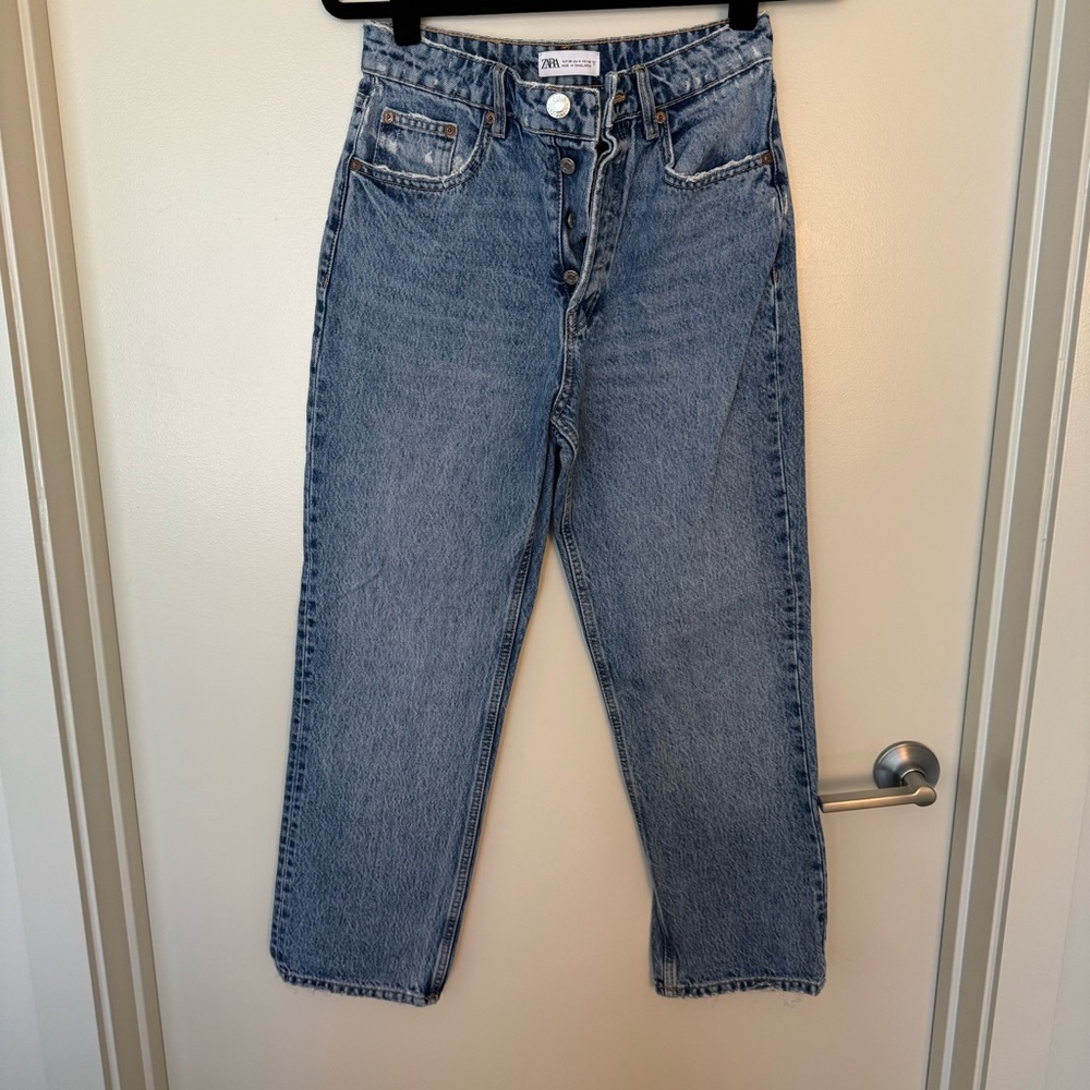 Zara Blue Denim Jeans